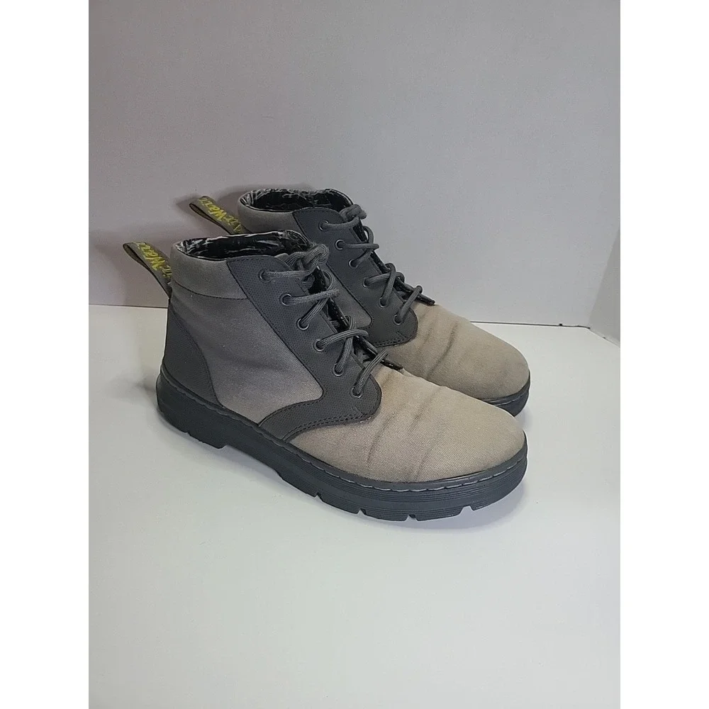 Dr.‎ Marten Air Wiz Shoes for (Men9)(10 Women)Lace Up Gray/ Blue
